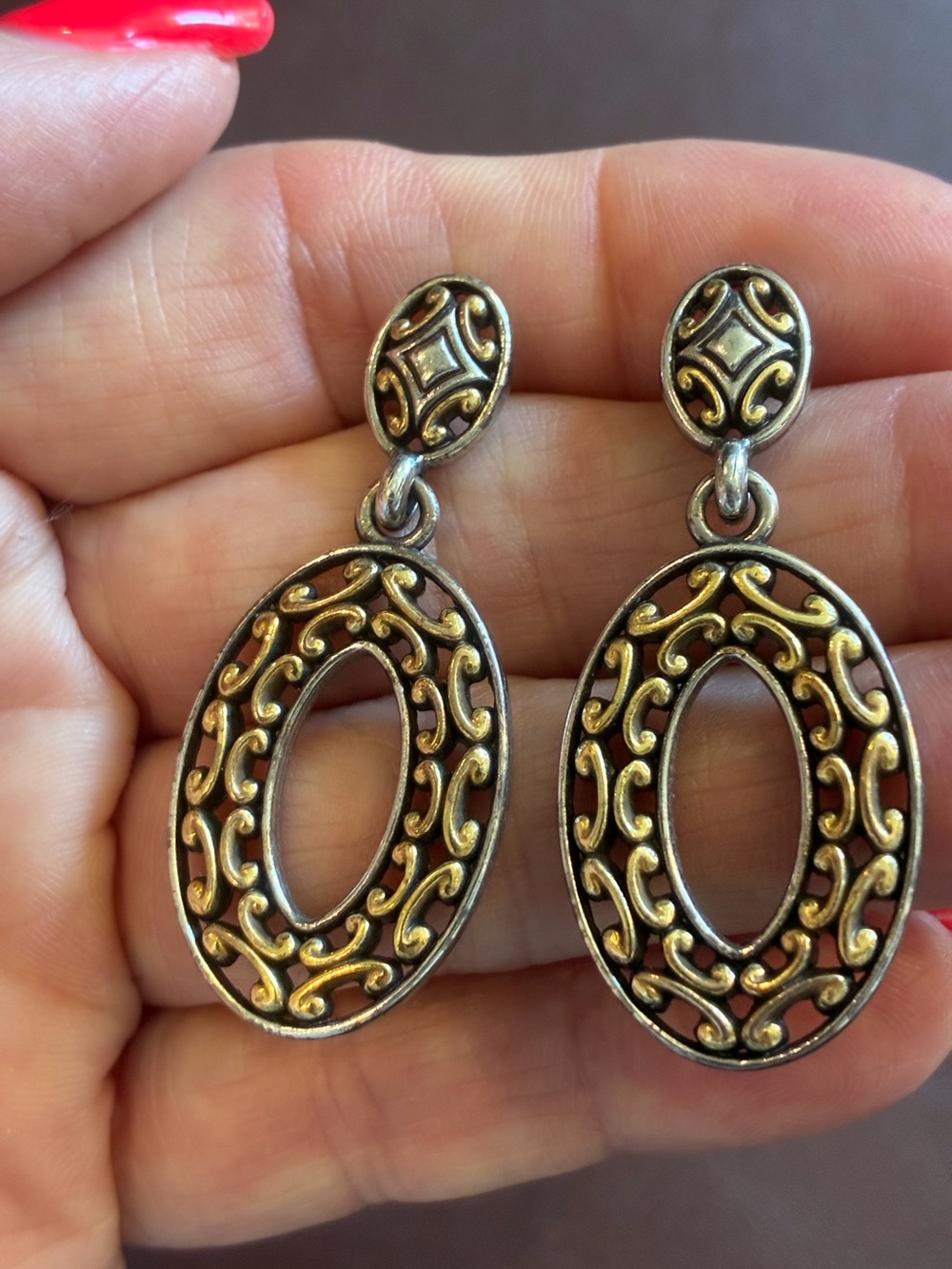 Brighton Oval Earrings